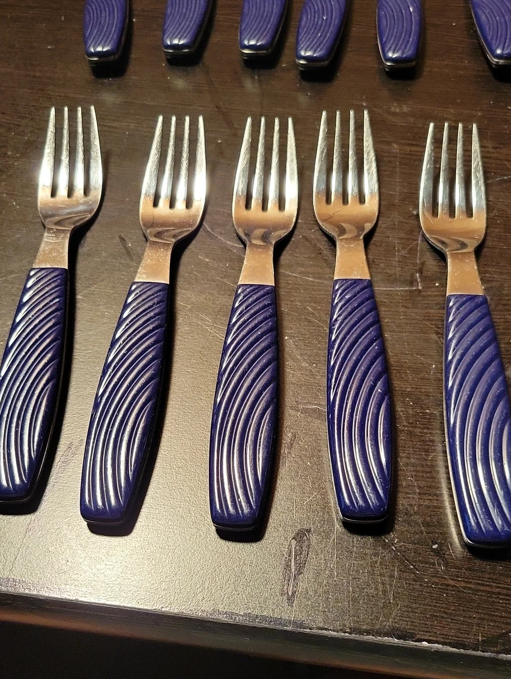 Vintage 1983 Yamazaki Japan Stainless Steel Flatwear Discontinued